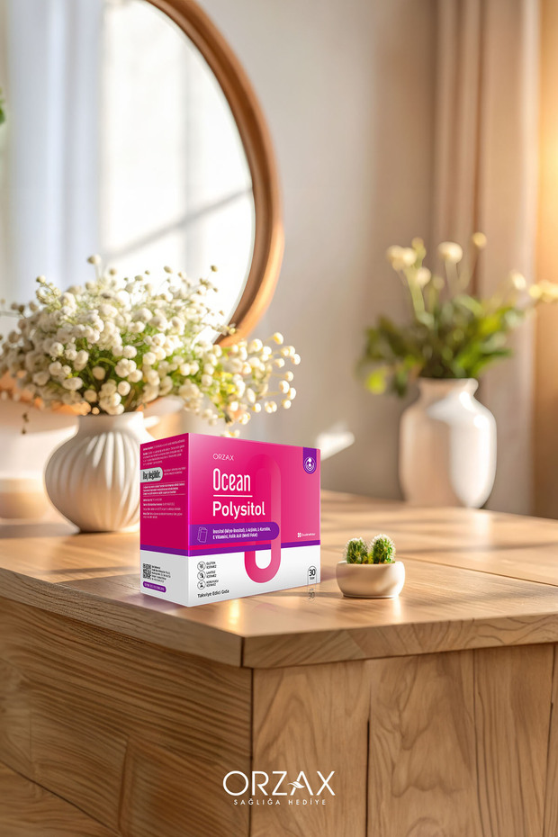 Polysitol - İnositol, Folik Asit (Metil Folat), E Vitamini, L-Karnitin, L-Arjinin 30 Saşe - 6