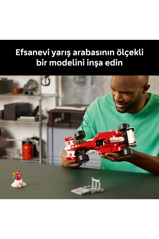 LEGO® Icons Ferrari F2004 ve Michael Schumacher 11375 - 18+ Yaş İçin Yapım Seti (735) - 7