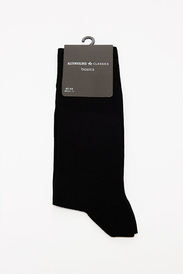 Men's Black Modal Single Socks
