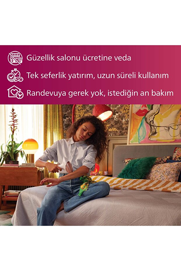Lumea 7000 Serisi BRI921/00 IPL Tüy Alma, Tüy Kısaltıcı,Vücut ve Yüz için 2 Başlık, Çanta - 9