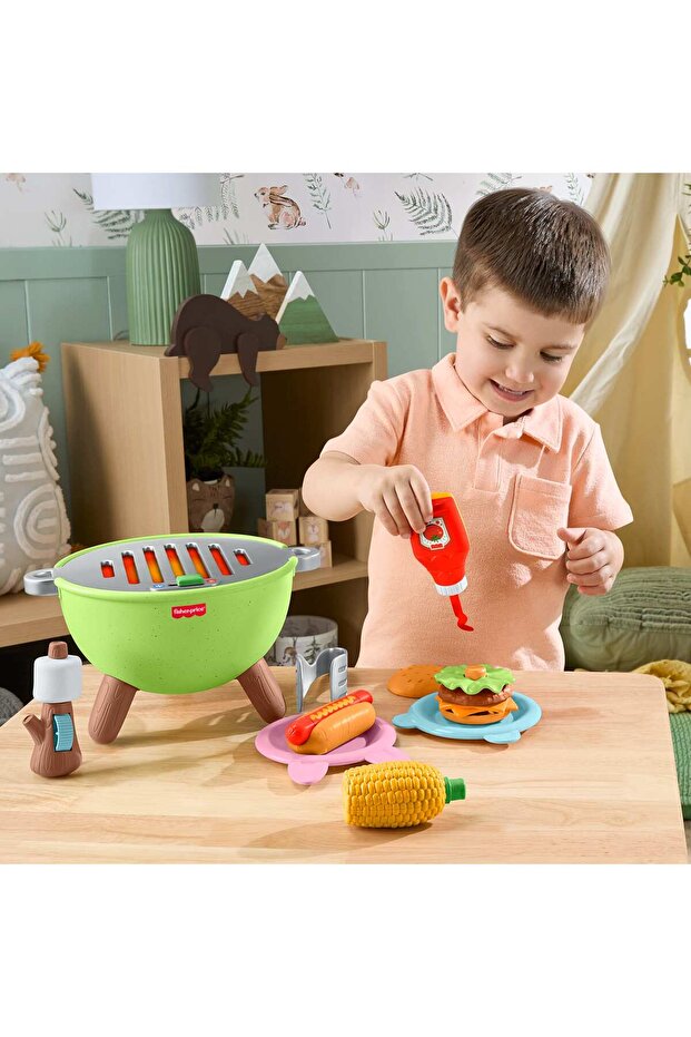 ® Kamp Zamanı Barbekü Seti JLB82 | Yemek temalı oyun seti - 2
