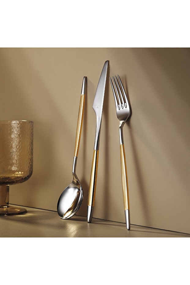 Qubra Prestige Mat Plus 84 Piece 12-Person Cutlery Set