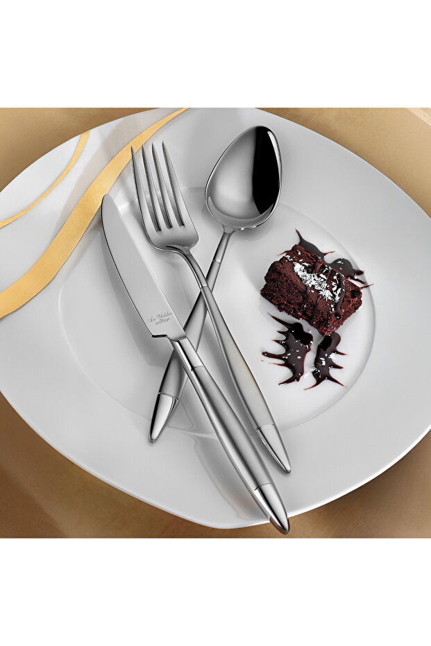 Elegant Prestige Matte 84 Piece Cutlery Set for 12 Persons