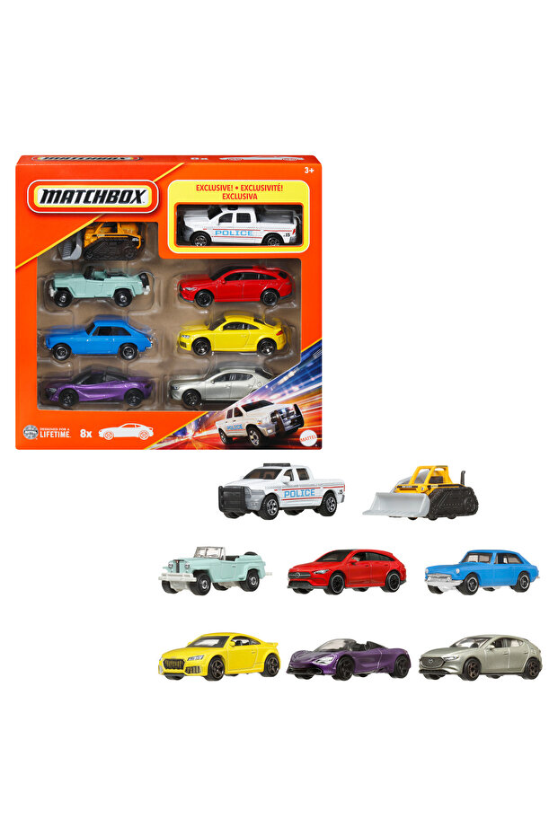 Matchbox® eight car set hrv81