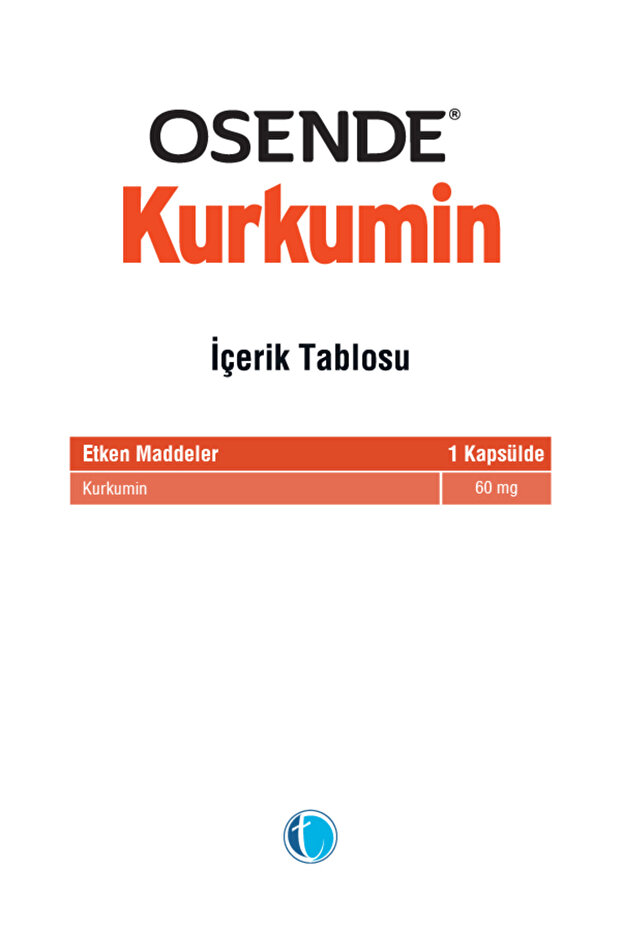 Kurkumin 30 Bitkisel Kapsül Theracurmin - 3