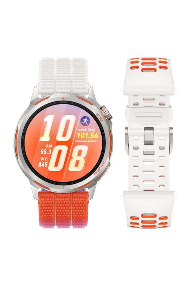 Watch GT Runner 2 Turuncu Akıllı Saat, Nabız EKG HRV Takibi, iOS Android Uyumlu, - 6