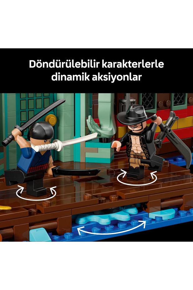 ® ONE PIECE Baratie Yüzen Restoran 75640 – Yetişkinler için Koleksiyonluk Yapım Seti (3402 Parça) - 9