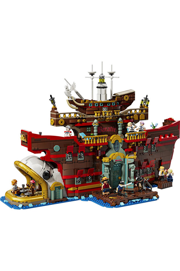 ® ONE PIECE Baratie Yüzen Restoran 75640 – Yetişkinler için Koleksiyonluk Yapım Seti (3402 Parça) - 3