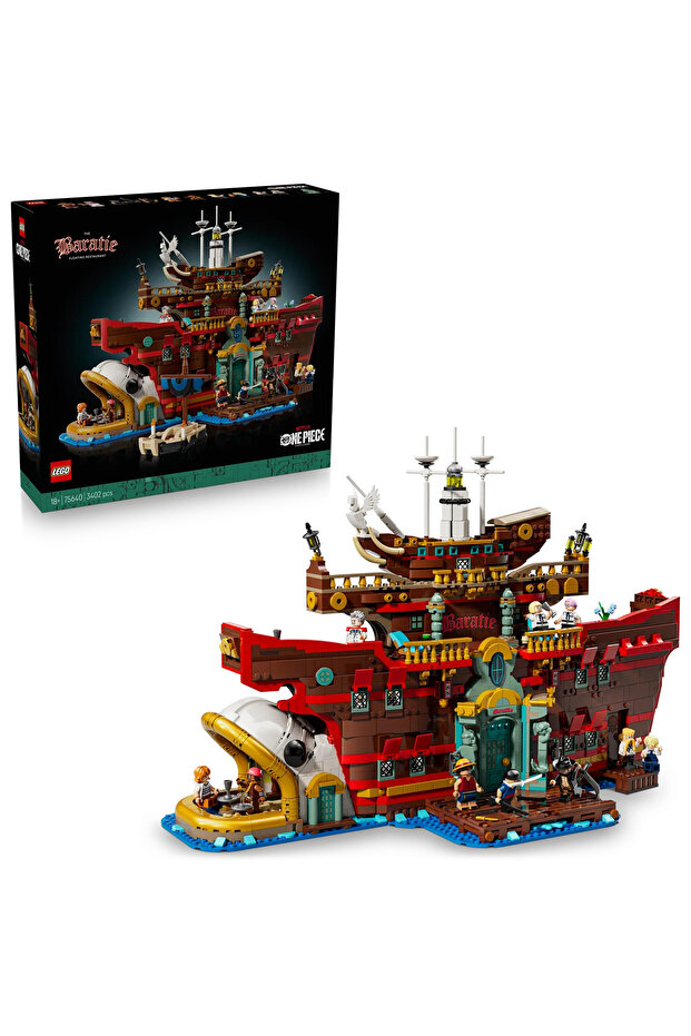 ® ONE PIECE Baratie Yüzen Restoran 75640 – Yetişkinler için Koleksiyonluk Yapım Seti (3402 Parça) - 1