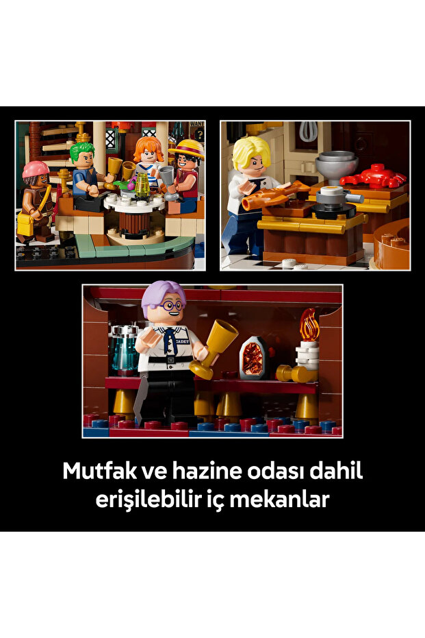 ® ONE PIECE Baratie Yüzen Restoran 75640 – Yetişkinler için Koleksiyonluk Yapım Seti (3402 Parça) - 8