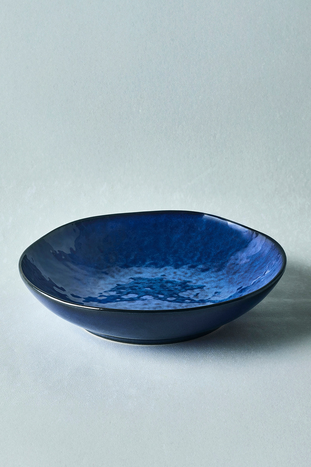 Nebula Blue Salad Bowl 27.5 cm
