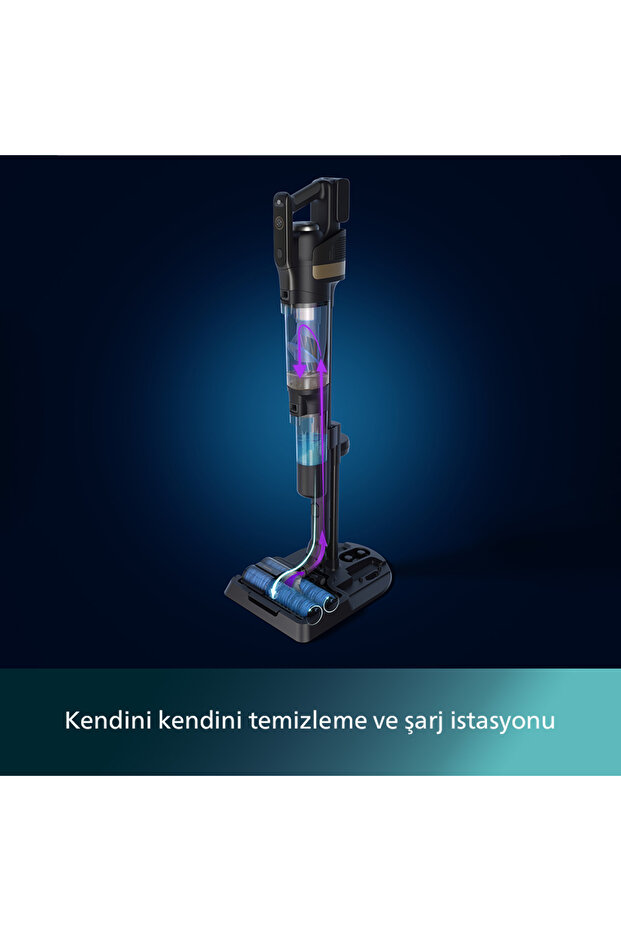 9000 Serisi AquaTrio Islak&Kuru Süpürge, Otomatik Temizleme, AquaSpin, PowerCyclone Aqua, XW9463/11 - 12