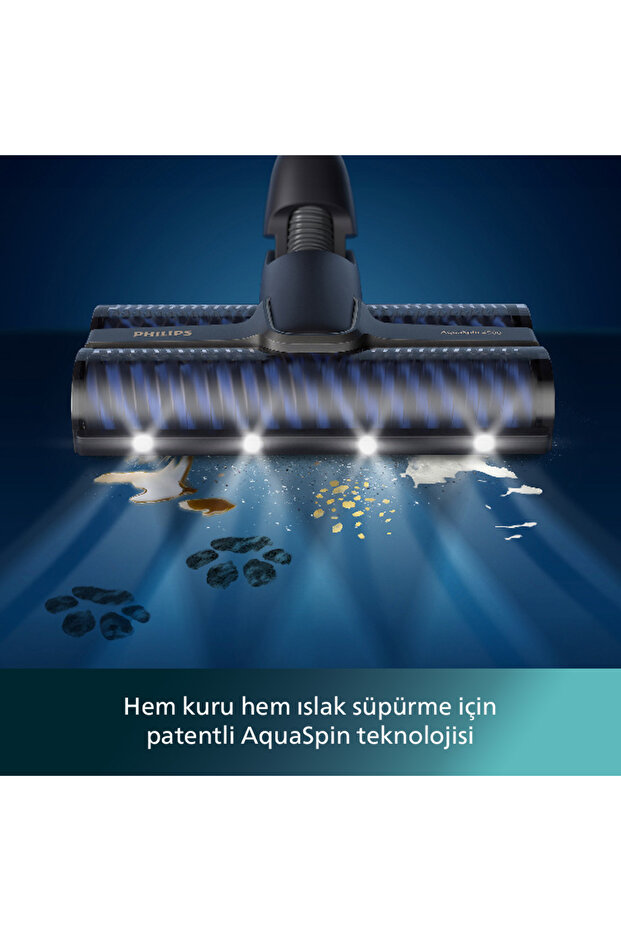 9000 Serisi AquaTrio Islak&Kuru Süpürge, Otomatik Temizleme, AquaSpin, PowerCyclone Aqua, XW9463/11 - 8