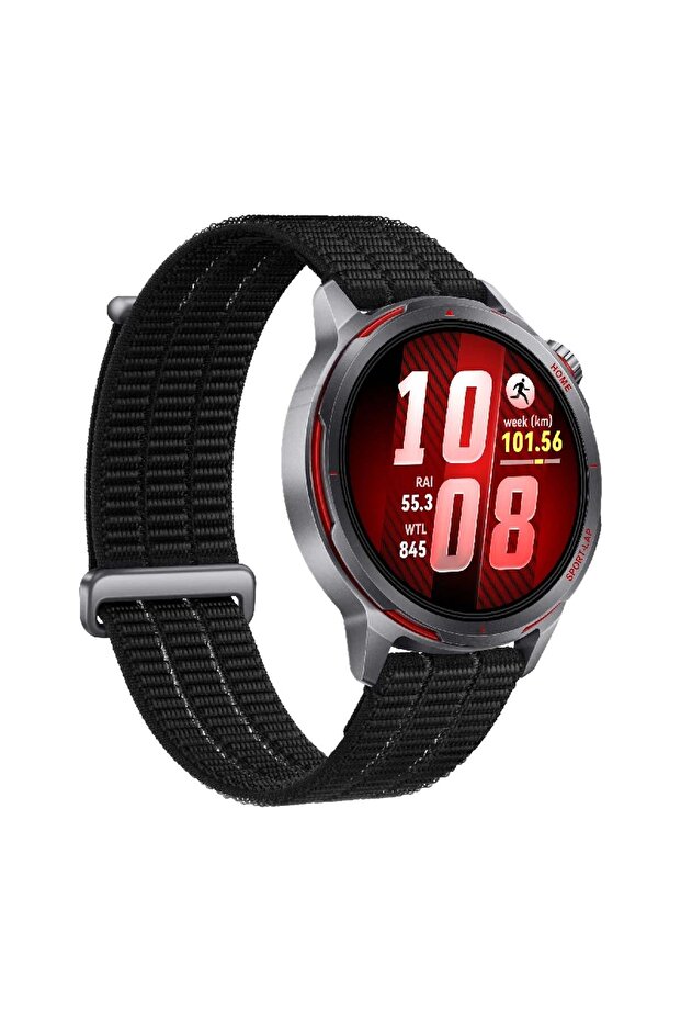 Watch GT Runner 2 Siyah Akıllı Saat, Nabız EKG HRV Takibi, Ultra Hassas Konumlandırma - 2