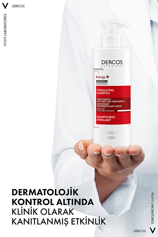 Dercos Energisant Saç Dökülmesine Karşı Şampuan 400 ml - 8