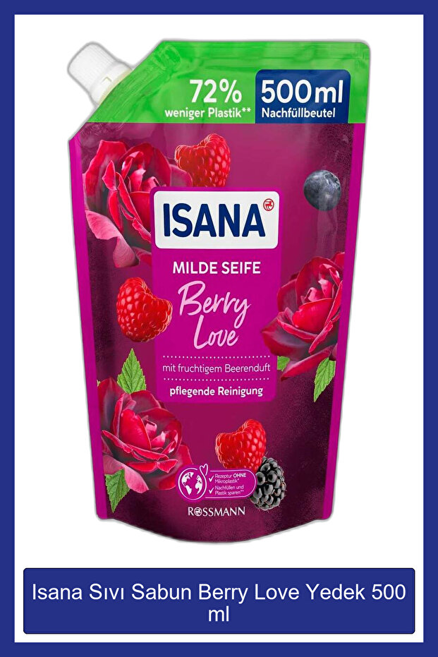 Sıvı Sabun Berry Love Yedek 500 ml - 1