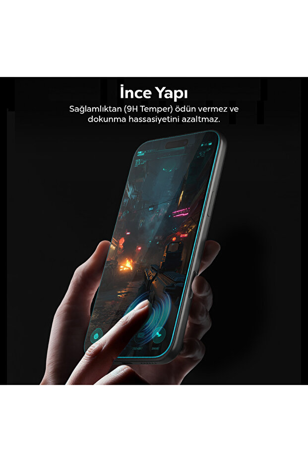 iPhone 17 Pro Max / 16 Pro Max Ghost Glass Screen Protector Easy Installation Pro Hd Privacy - Agl10096 - 6