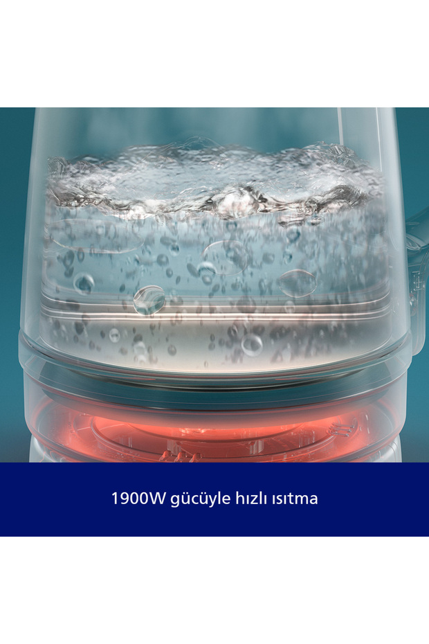 5000 Serisi Çay Makinesi, 2.2 Litre, 1900W, Çay ve Mama Suyu hazırlama, HD7360/00 - 3