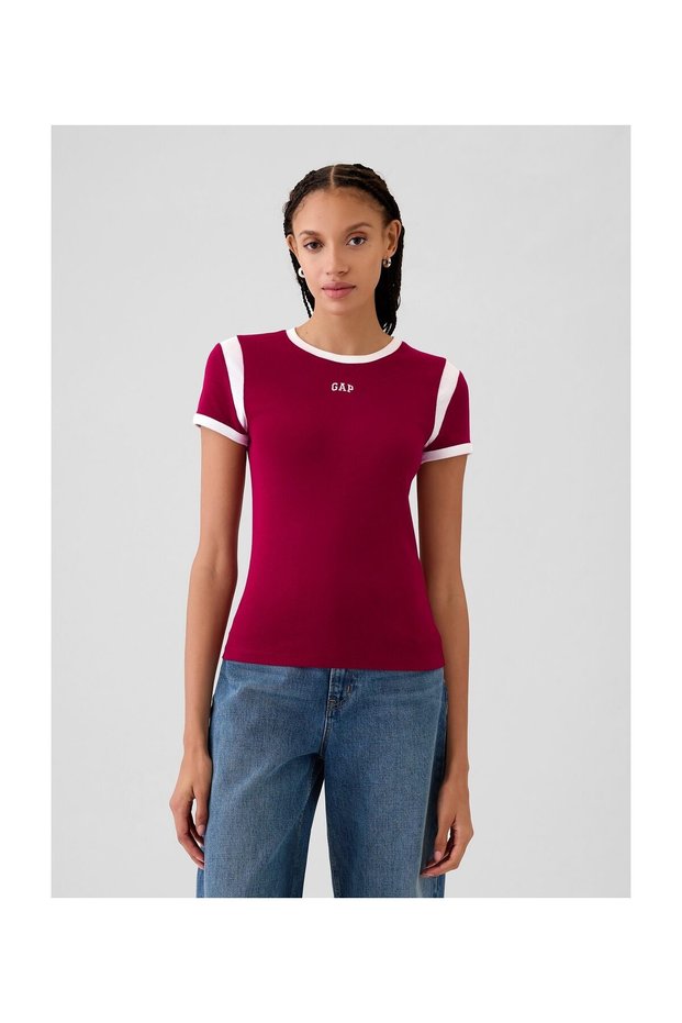 FRCH SS ABBRV LOGO TEE