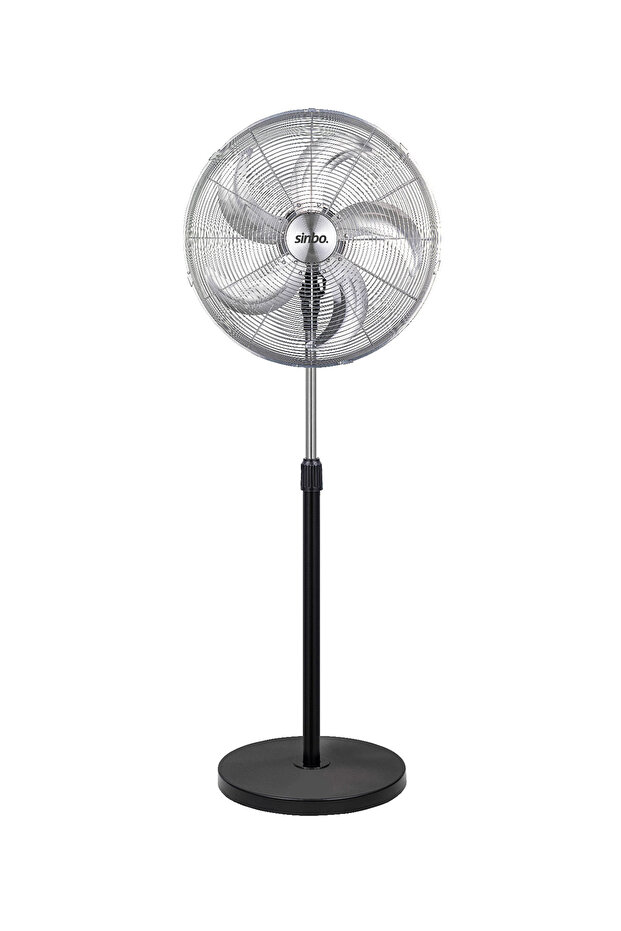 SF-6792 Ayaklı Vantilatör 20 İnç 130W Endüstriyel Fan 3 Kademeli Sessiz Güçlü 360 Ayarlanabilir - 7