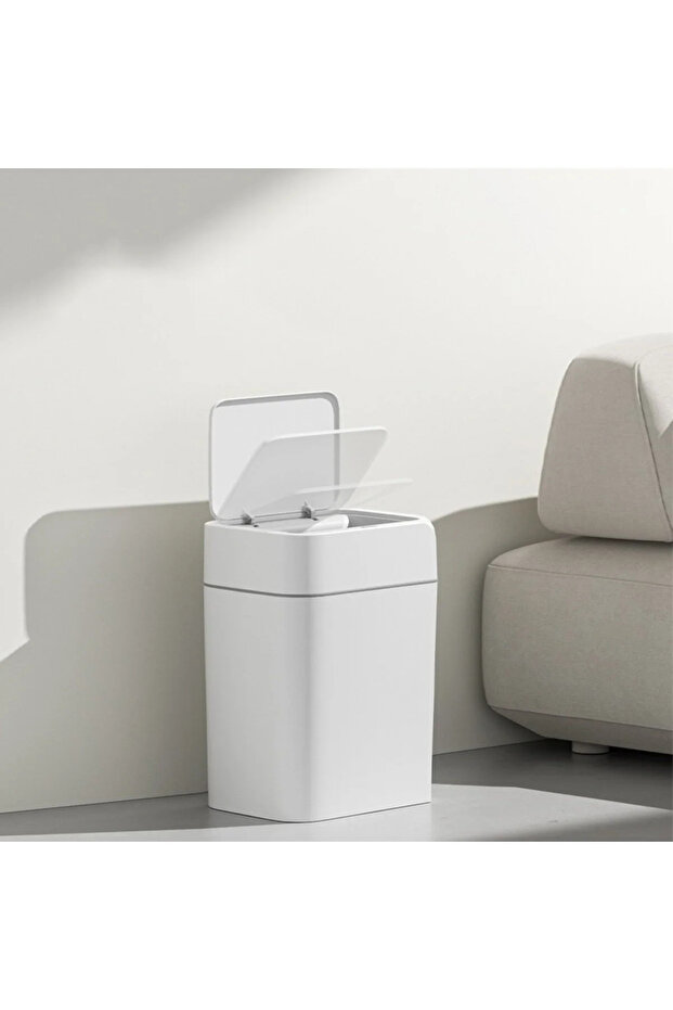 SENSÖRLÜ 12 LİTRE MUTFAK BANYO OFİS ÇÖP KOVASI - 2
