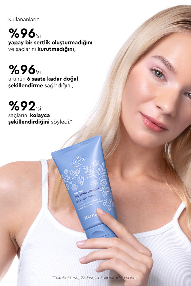Bitkisel Saç Şekillendirici Orta & Sert Tutuş 150ML - 3