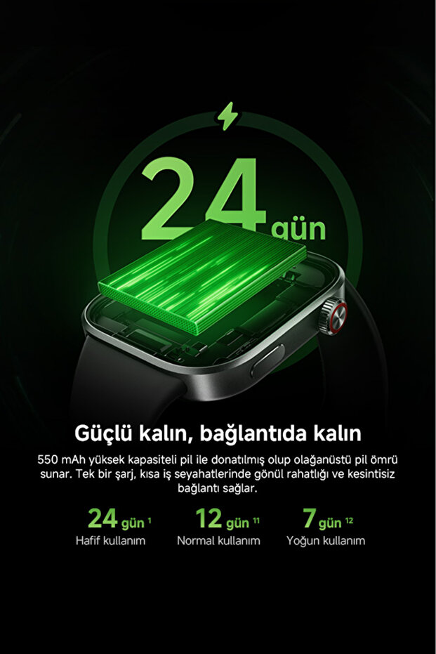 Redmi Watch 6 Mavi Akıllı Saat Sesli Görüşme Özellikli (Xiaomi Türkiye Garantili) - 6