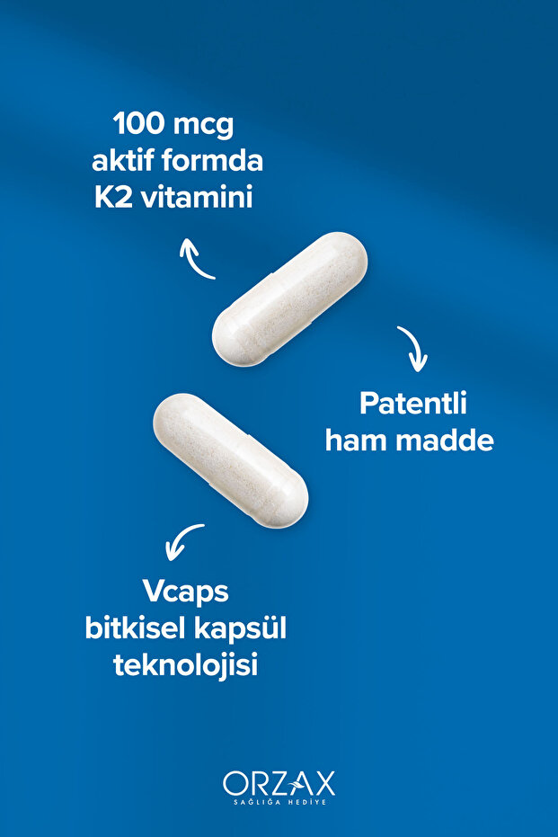 Ocean Menaquinone-7 K2 Vitamini 30 Kapsül - 3
