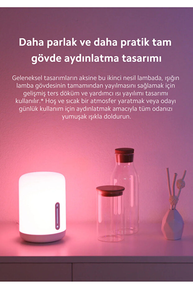 Mi Bedside Lamp 2 Akıllı Başucu Lambası - 5