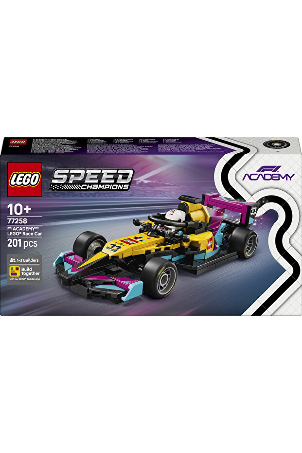 ® Speed Champions F1 ACADEMY™ LEGO® Yarış Arabası 77258 - 10+ için Oyuncak Yapım Seti (201P) - 4