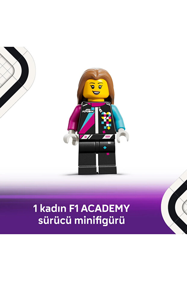 ® Speed Champions F1 ACADEMY™ LEGO® Yarış Arabası 77258 - 10+ için Oyuncak Yapım Seti (201P) - 9
