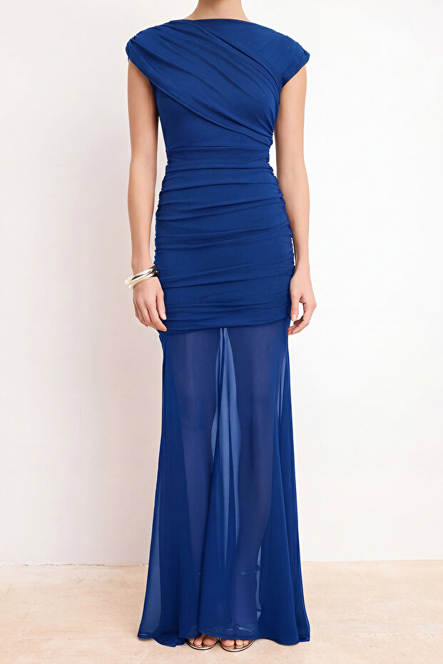 Saks Örme Sandy Maxi Abiye & Mezuniyet Elbisesi TPRSS26AE00085 - 3
