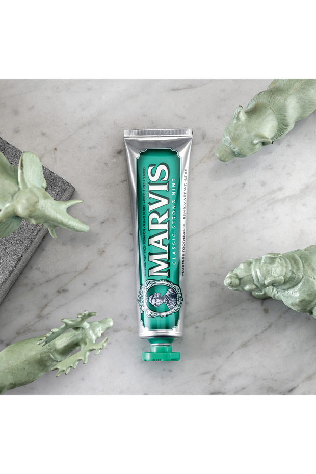 Classic Strong Mint Toothpaste, 85 ml - Long-Lasting Freshness with Intense Mint Flavor X 2 - 4