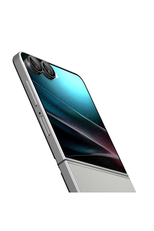 Galaxy Z Flip 7 Kamera Lens Camı Koruyucu Kolay K. GLAS.tR EZ Fit Optik Pro 2 Adet Black - AGL09587 - 6