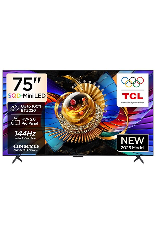 75Q7D PRO 75 İnç 4K UHD Uydu Alıcılı Google SQD-MiniLED TV - 1