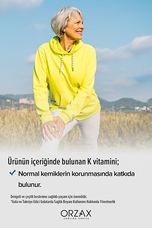Ocean Menaquinone-7 K2 Vitamini 30 Kapsül - 4