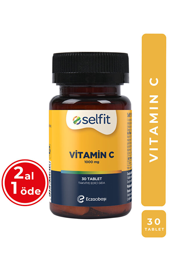 C Vitamini 1000 mg - 30 Tablet - 1
