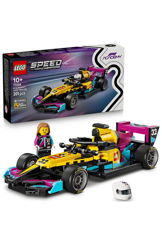 ® Speed Champions F1 ACADEMY™ LEGO® Yarış Arabası 77258 - 10+ için Oyuncak Yapım Seti (201P) - 1