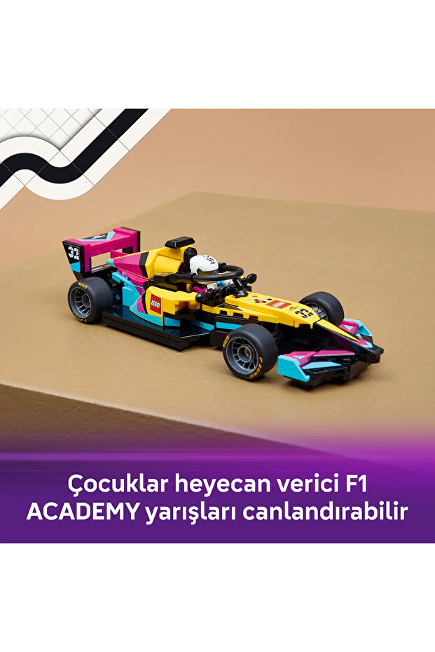 ® Speed Champions F1 ACADEMY™ LEGO® Yarış Arabası 77258 - 10+ için Oyuncak Yapım Seti (201P) - 7