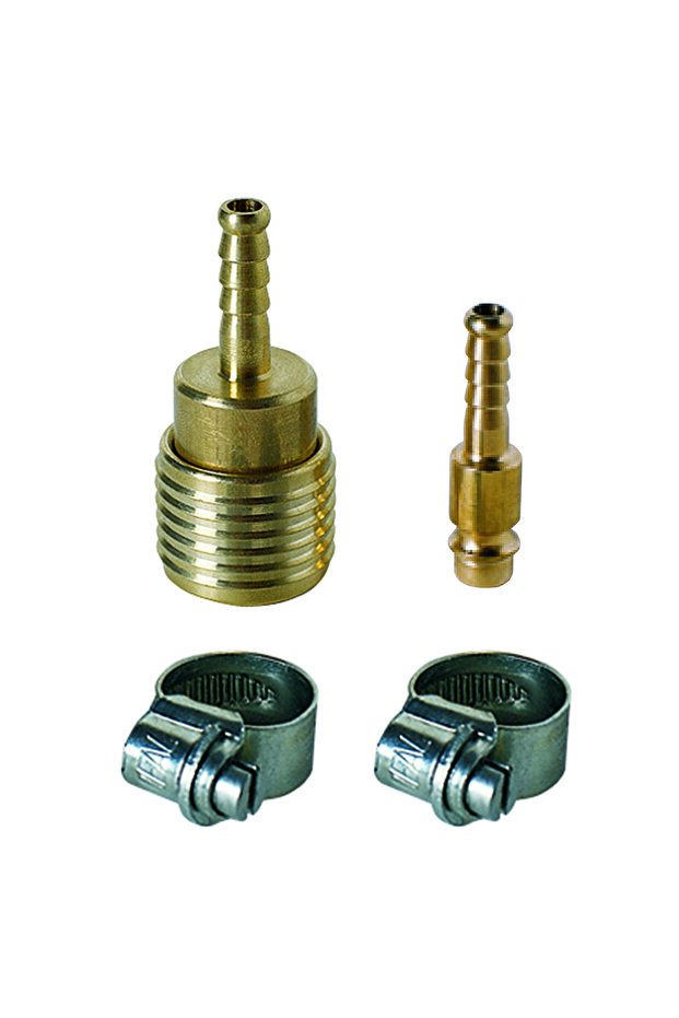 Hose Connector Set, 4 Pieces 6 mm - 4139500