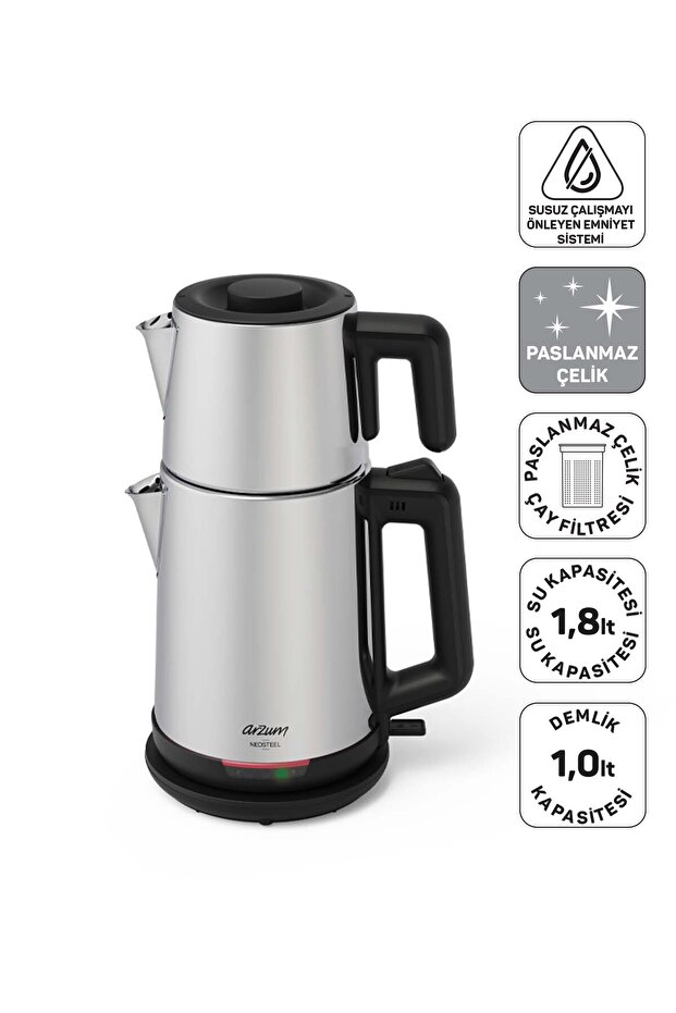 Ar3158 Neosteel Inox Tea Maker