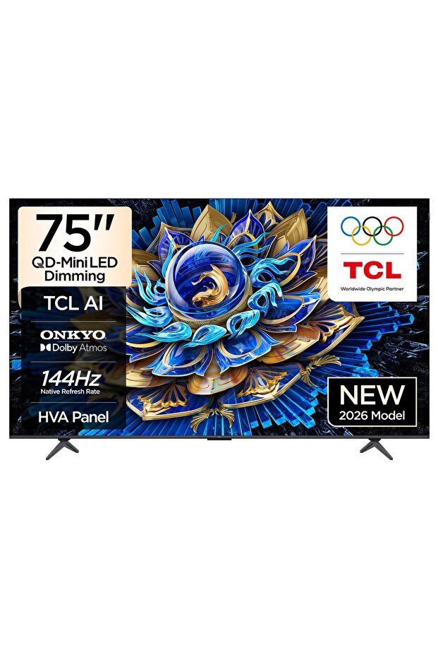 75T8D 75 İnç 4K UHD Uydu Alıcılı Google Smart QD-MiniLED Dimming TV - 1