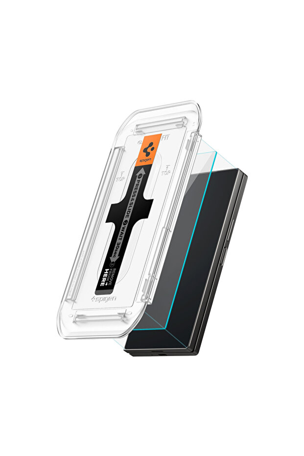 زجاج واقي شاشة لهاتف Galaxy Z Fold 6، واقي شاشة Spigen GLAS.tR EZ Fit