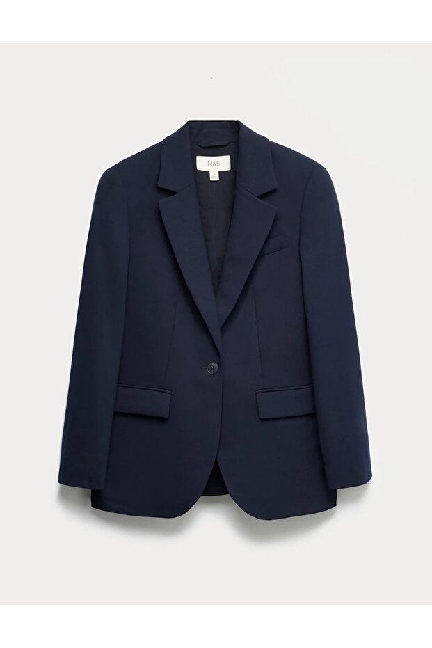 Single Breasted Blazer - 6