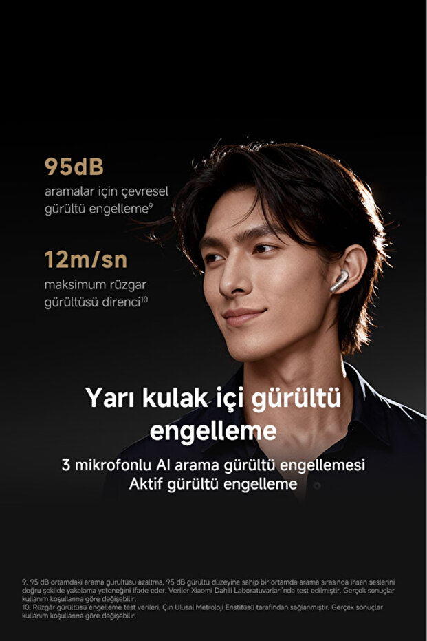 Buds 6 Mor Kulakiçi Kulaklık TWS - ANC BT 5.4 (Xiaomi TR Garantili) - 7