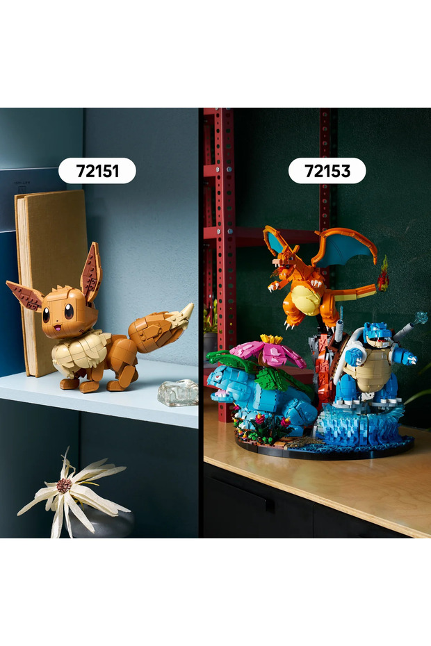 ® Pokémon™ Pikachu ve Poké Topu 72152 - Yetişkinler için Video Oyunu Modeli Yapım Seti (2050 P) - 11