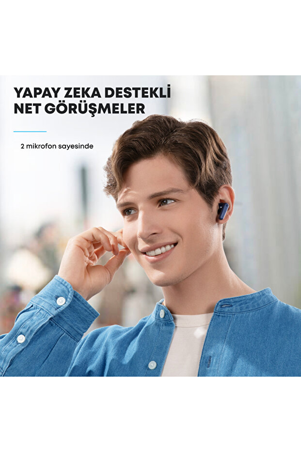 Soundcore P20i Kulak İçi Bluetooth Kulaklık, 30 Saat Çalma Süresi, Siyah - A3949 - 7