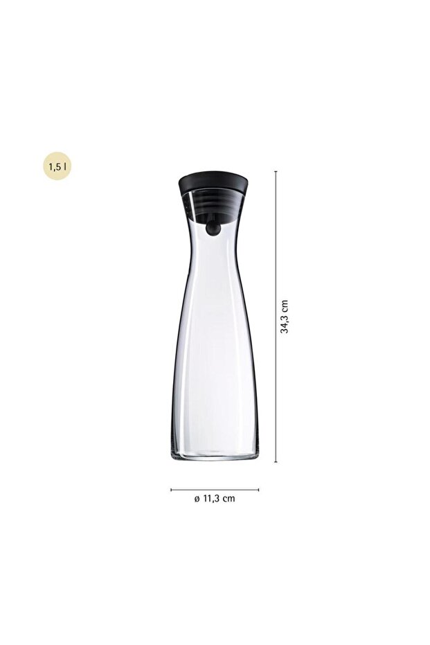 Gümüş Kapak Basic Karaf 1.5lt - 2