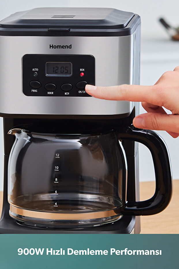 Coffeebreak 5006h Otomatik Zaman Ayarlı Xl (12 FİNCAN) Filtre Kahve Makinesi - 9