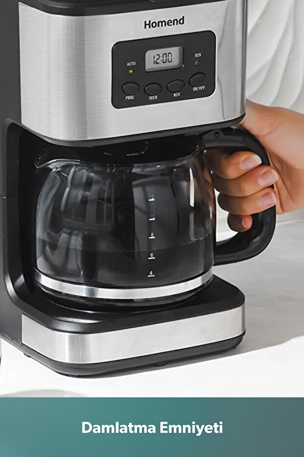 Coffeebreak 5006h Otomatik Zaman Ayarlı Xl (12 FİNCAN) Filtre Kahve Makinesi - 8